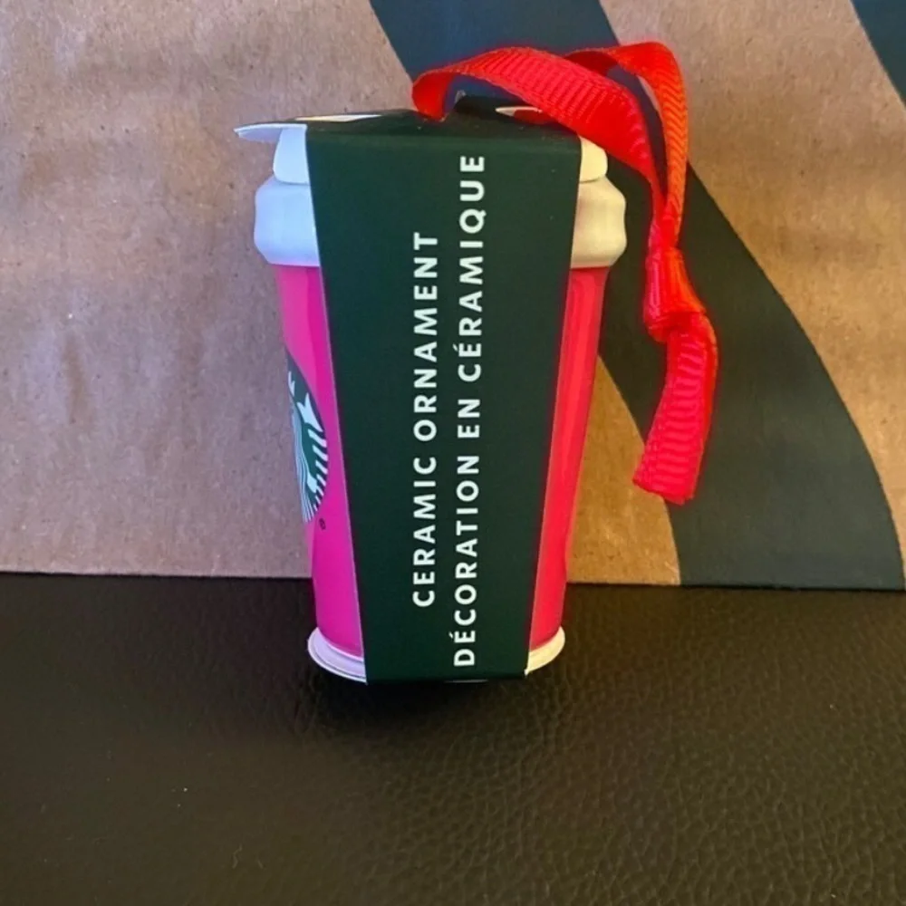 Starbucks small pink